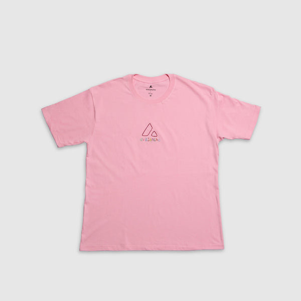 Pink Short-Sleeve T-Shirt (ft zeroone)