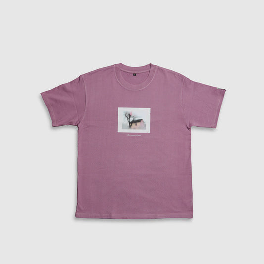 Purple Short-Sleeve T-Shirt (ft zeroone)